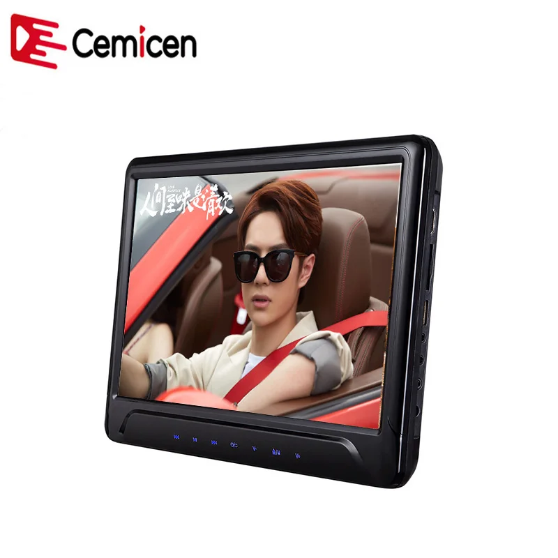 XST 11.6-дюймовый автомобильный монитор DVD-плеера для подголовника с поддержкой кнопки сенсорного экрана 1920 * 1080 HD 1080P Video/USB/SD/IR/FM/HDMI/Speaker/Game.