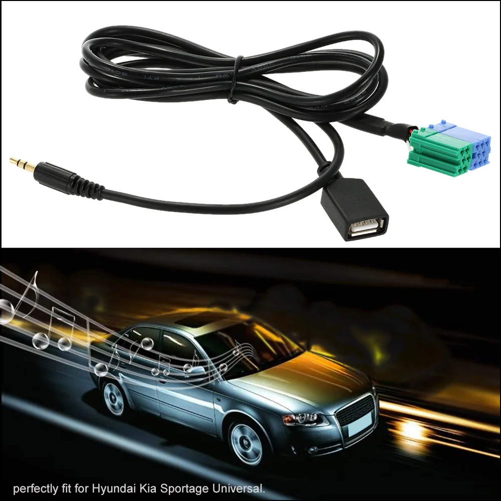 2016 Профессиональный 3 5 мм Aux USB входной кабель аудио адаптер для iPod iPhone 6S 6 Plus 5S 5C MP3