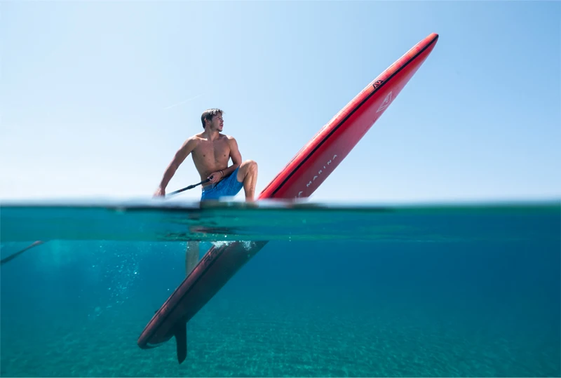 24*18 см гоночная доска Fin SUP доска аксессуары подставка весло доска Fin для гонок B0302832