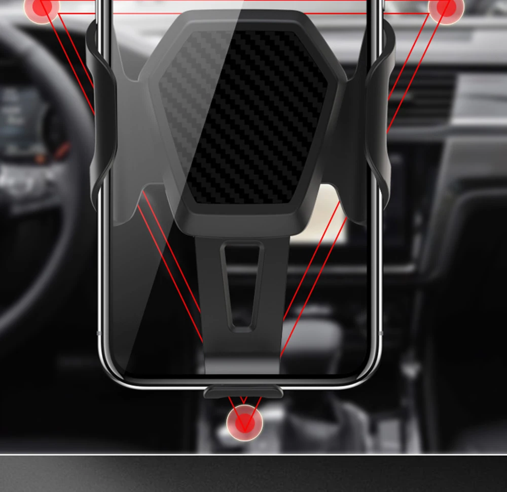 Автомобильный держатель для iPhone, huawei, samsung, Xiaomi, Гравитационный держатель для телефона, поддержка GPS, авто поддержка, кронштейн для телефона 5,5, 6,4 дюйма