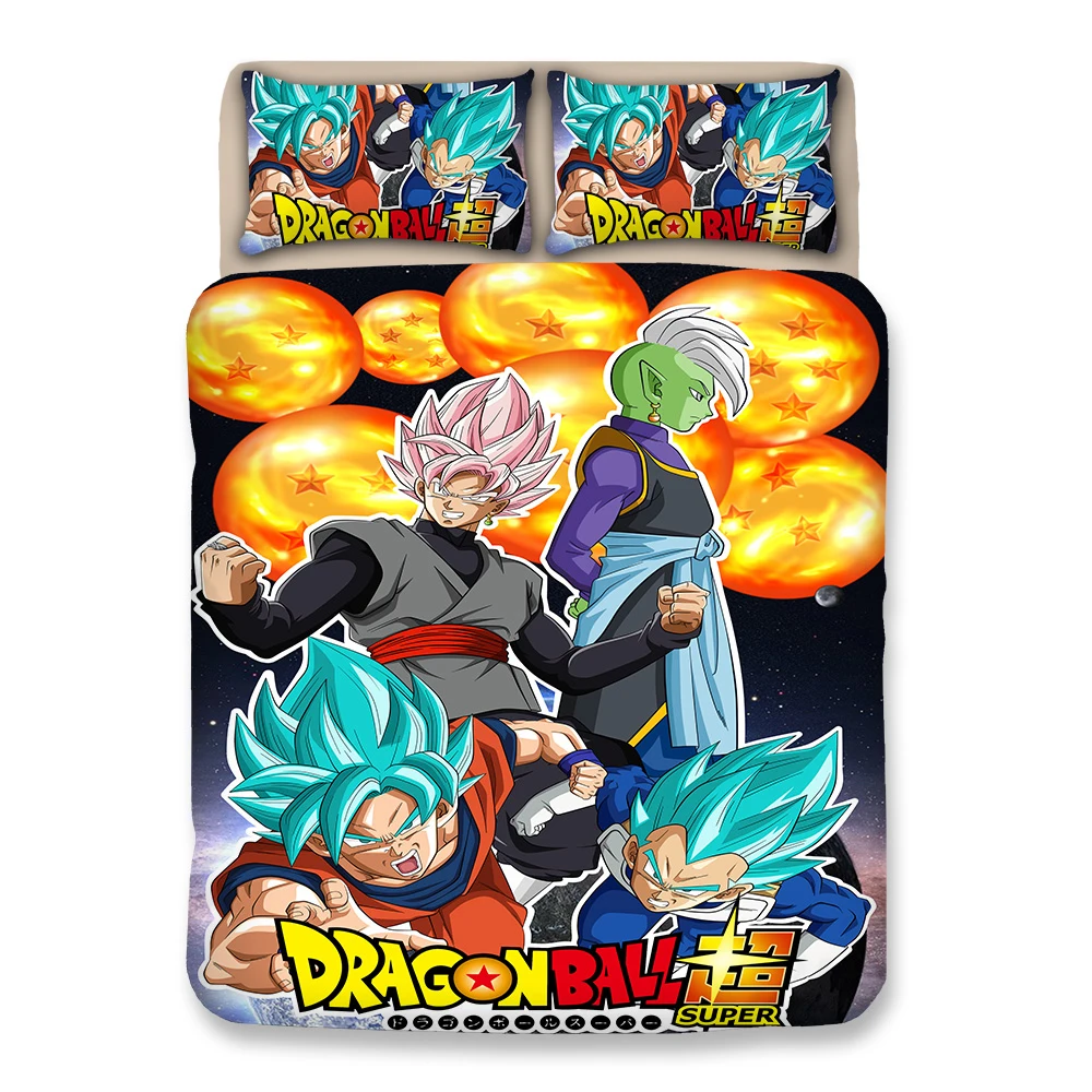 Японское аниме Dragon Ball Z Супер Saiyan Сон Гоку простыня пледы одеяло постельное белье подарки плоский лист пододеяльник наборы