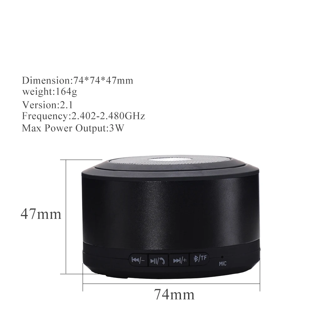 Поле touch Портативный Bluetooth Динамик Беспроводной Super Bass Smart S громкой связи с