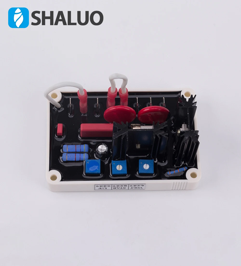 SHALUO однофазный AVR бесщеточный генератор переменного тока автоматический