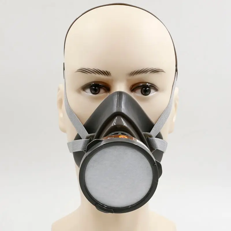 

A-7 3200 respirator gas mask High quality carbon filter mask paint pesticides spray spraying mask industrial safety face shield