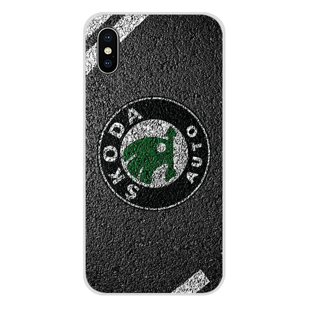images 3 Для Apple iPhone X XR XS MAX 4 4S 5 5S 5C SE 6 6 S 7 8 Plus ipod touch 5 6 Skoda автомобильные аксессуары с логотипом чехлы для телефонов Чехлы - Цвет: images 3