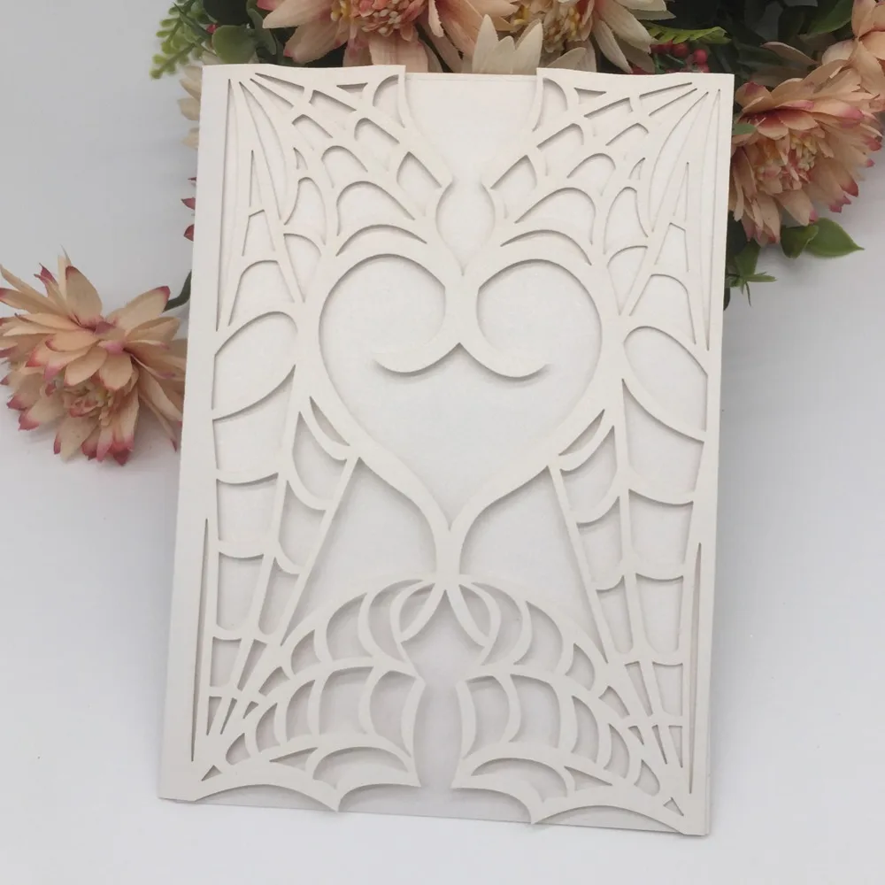 20 шт Мерцающая бумага уникальные свадебные пригласительные открытки лазерная