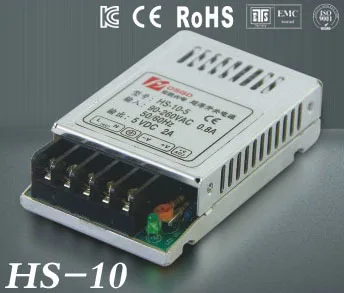 

Led transformateur de puissance mince petite 24 v alimentation, Ac 85 - 264 v commutation dc 24 v 10 w alimentation