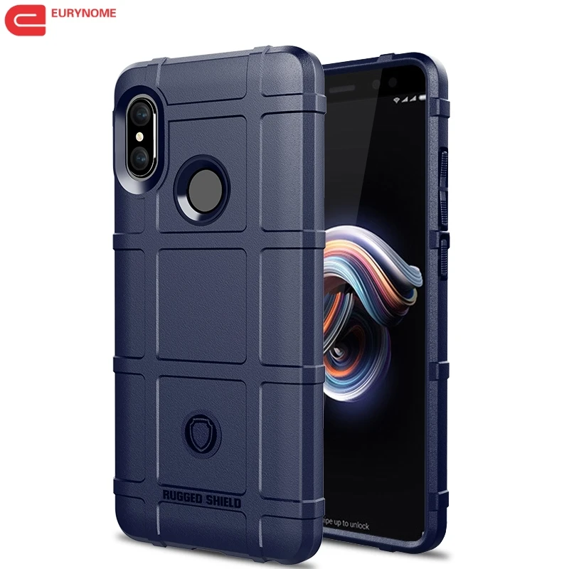 Защитный чехол для Xiaomi Redmi Note 5 Pro Global 6 Силиконовый противоударный прочный