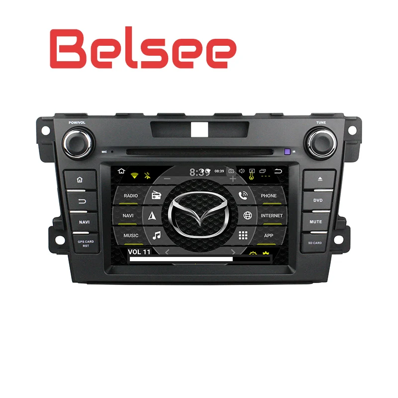 Головное устройство Belsee Android 8 0 автомобильный радиоприемник DVD плеер стерео для