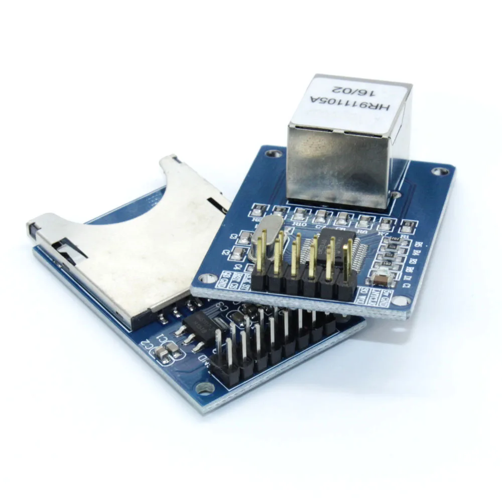 Сетевой модуль ENC28J60 Ethernet LAN схема для Arduino 51 AVR LPC + sd карты слот считыватель гнезд ARM