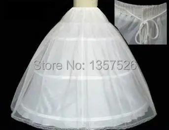 Лидер продаж 3 Бальные юбки-американки для свадебного платья белые свадебные