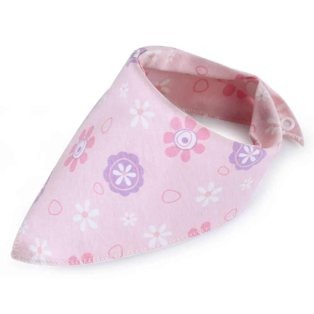 Baby Bandana Bibs Cotton Feeding Cloth Cartoon Babador Flamingos Newborn Saliva Smock Children Burp Eating Scarf | Детская одежда и