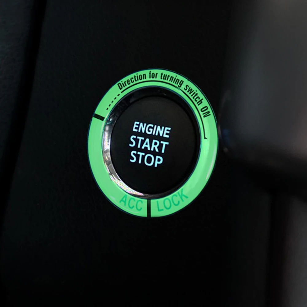Лидер продаж 2017 кольцо для ключей зажигания двигателя автомобиля Lumiuous Honda CRV CR-V
