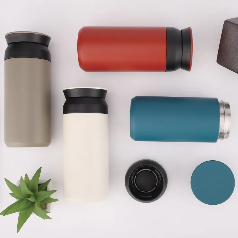 Thermos Water Bottle 350ml High Quality Stainless Steel Vacuum Flask Thermal Cup Coffee Travel Mug Thermoses | Дом и сад