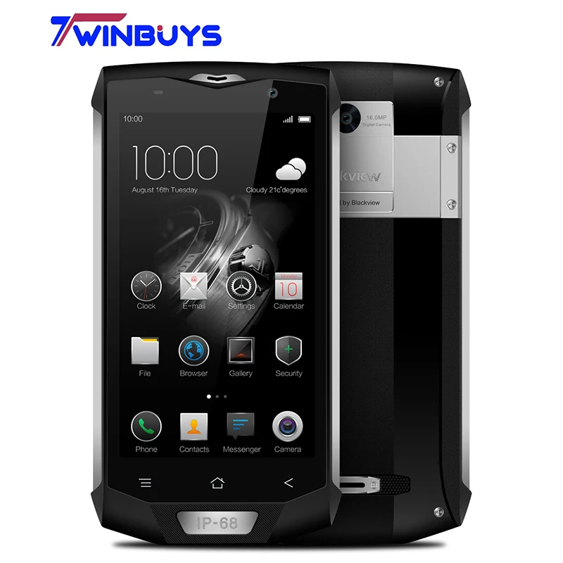 Blackview BV8000 Pro IP68 Водонепроницаемый 4 г мобильный телефон 5.0 &quotFHD MTK6757 Восьмиядерный 6