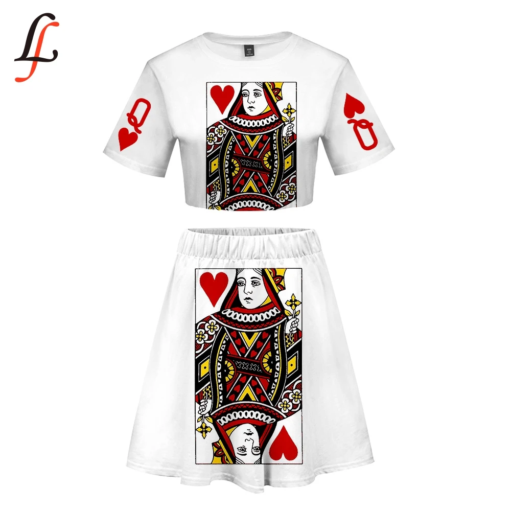 Poker 3D сексуальные женские пляжные комплекты из 2 предметов K Pop Сексуальные