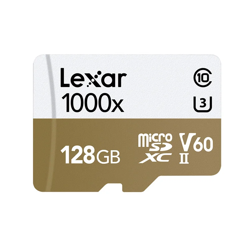 Оригинальный Lexar карты Micro SD 128 ГБ UHS II U3 Max 150 МБ/с. автомобиль TF флэш памяти класса 10