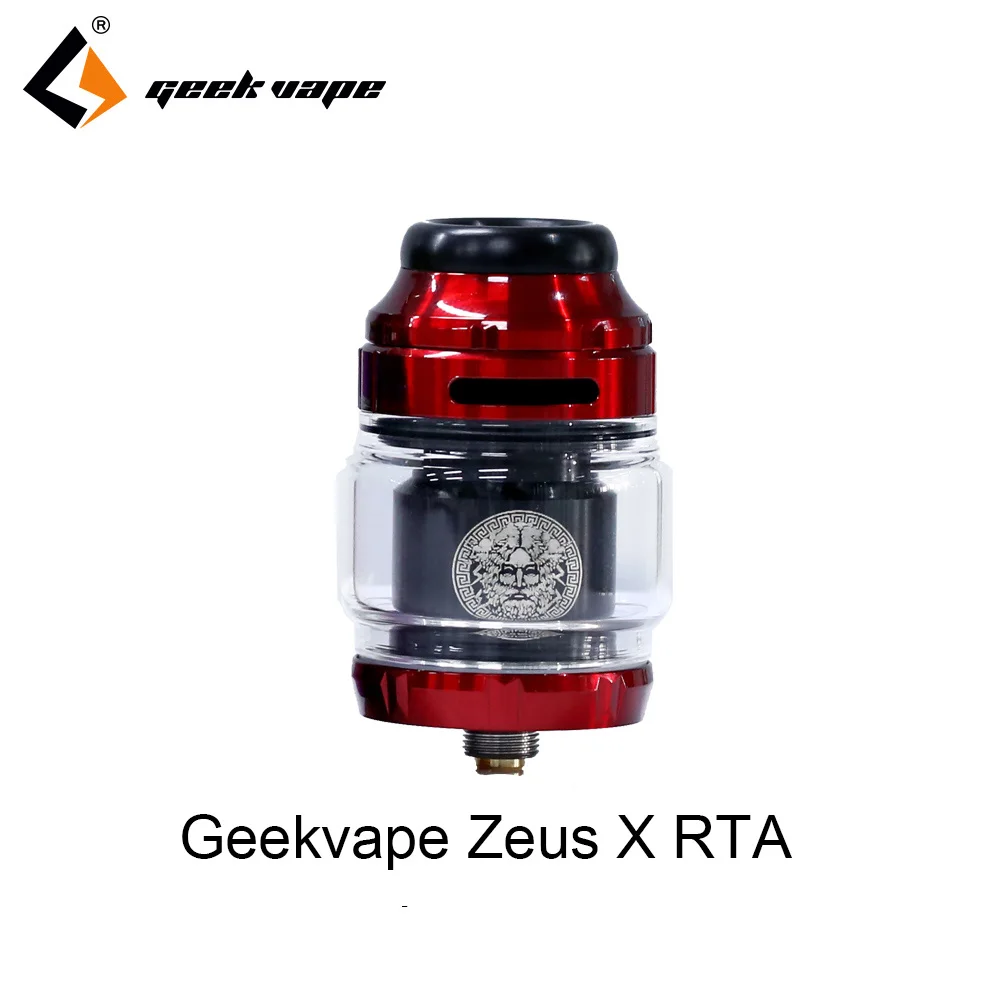 2 шт./лот резервуар для вейпа Geekvape Zeus X RTA 4,5 мл емкость бака с 810 Delrin капельным наконечником vape распылитель rta vs zeus rta zeus dual