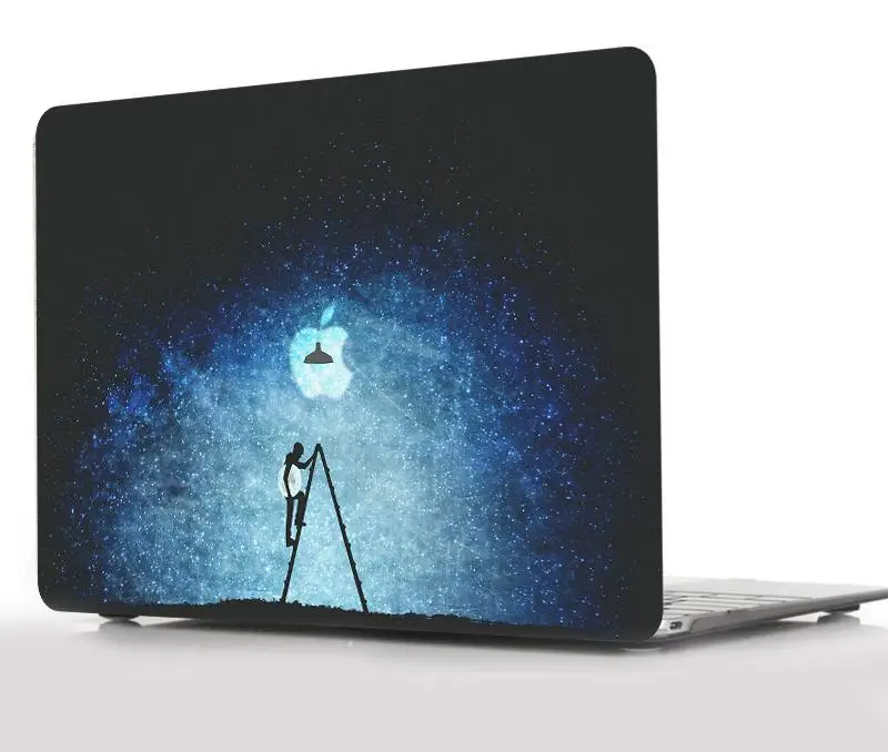 Чехол для планшета жесткий чехол с цветным принтом Apple Macbook Air 13 Pro Touch Bar Retina 3 дюйма