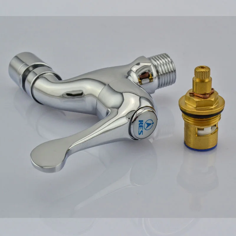 Ckes K107C Brass Bid Tap G1/2 с поворотным Аэратором настенное крепление полированный