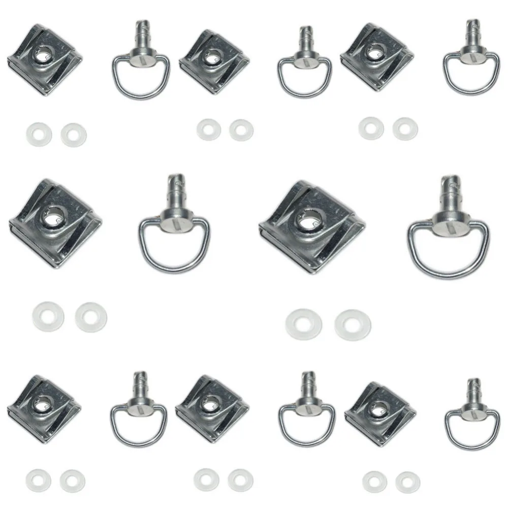 14MM Motorcycle Quick Release D-ring Turn Race Fairing Fender Clip Fastener Screws For Honda Kawasaki Yamaha Suzuki Custom | Автомобили и