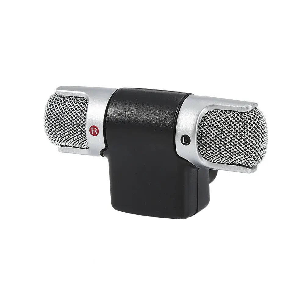 

1 Pcs Professional Stereo External Microphone Dual Wireless Mic Recording for Osmo Handheld Gimbal Camera