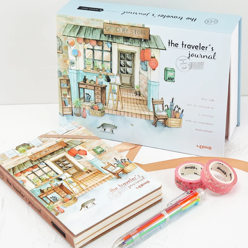 Kawaii A5 Тетрадь держатель серии Hardcover с журнал дневник планировщик стационарный