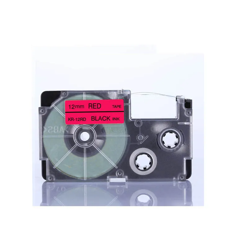 Top quality 40pcs 12mm XR-12RD XR12RD XR 12RD black on red for EZ-label printer with factory price | Компьютеры и офис