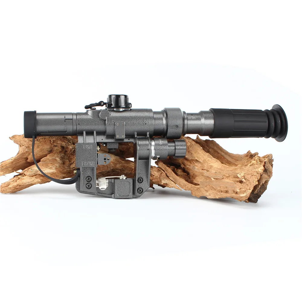 Тактический прицел с красной подсветкой 3 9x24 SVD Снайперский прицел|sniper riflescope|tactical