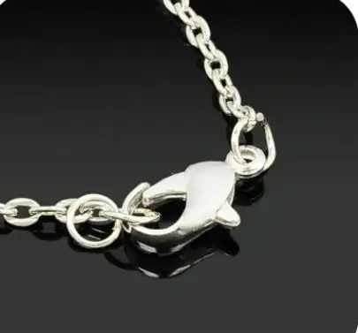 OMH wholesale 6pcs off 43% = $0.39/pcs Fashion Silver Jewelry Sweet Effulge Pendant Alloy Link Chain Woman Necklace XL27 | Украшения и