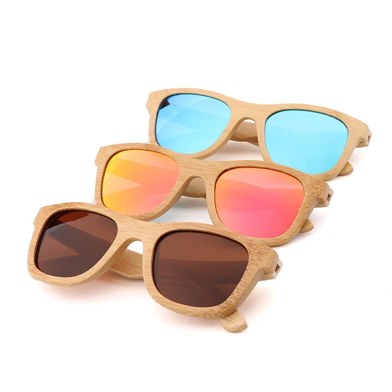 

New green environmental protection original bamboo wood retro fashion female Sunglasses anti-ultraviolet polarizing sunglasses
