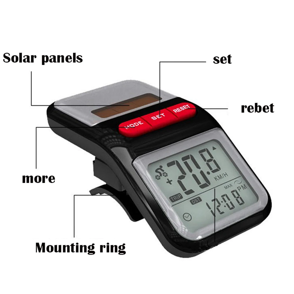 Велосипедный компьютер спидометр велосипедный одометр с ЖК дисплеем на