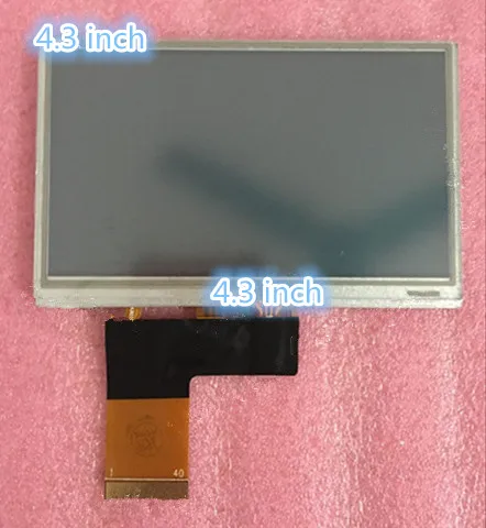 4 3 дюймовый 40PIN MP5 GPS TFT ЖК-дисплей Стандартный сенсорный экран KD43G18-40NB-A1 C430P T43P12 |
