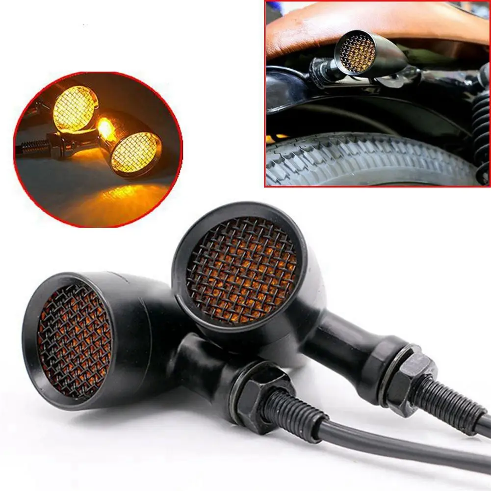 

Motorcycle 20LED Turn Signals Amber Light Brake Running Tail Lights Bullet Lamp Moto Accessories Drop Shipping