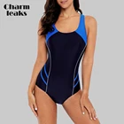 Женский слитный спортивный купальные Костюм спортивный купальник, купальный костюм, бикини