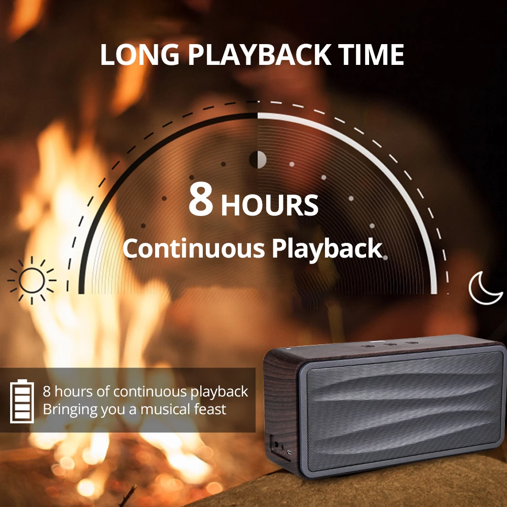 Divoom ONBET 500 беспроводной Bluetooth динамик Ретро античный HiFi домашний высокомощный