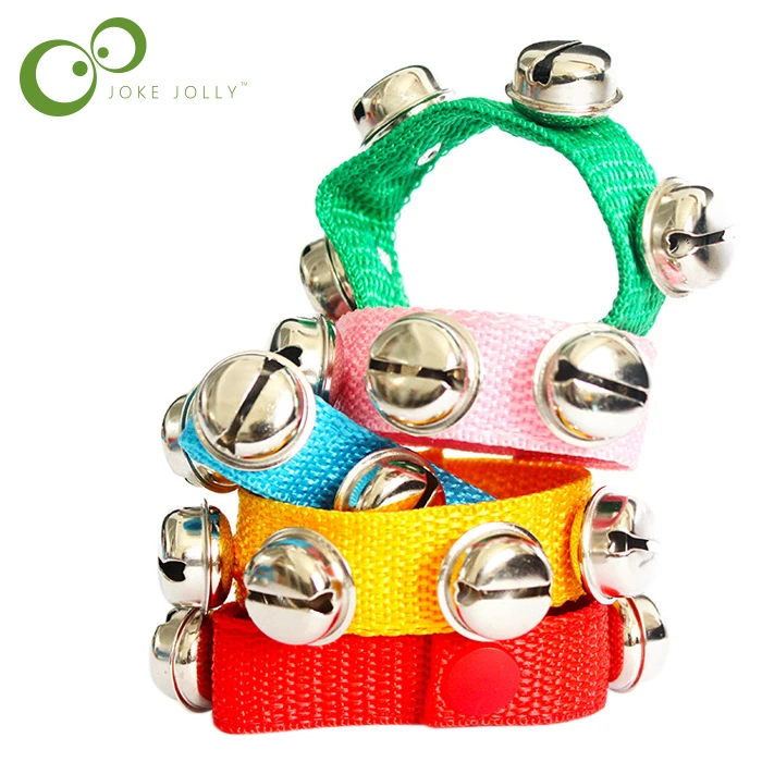 2 шт. детские погремушки на запястье для ног колокольчик игрушки развивающие