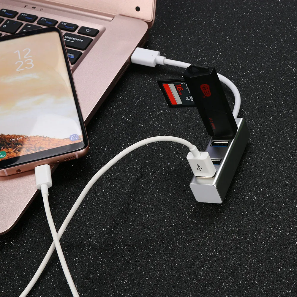 CARPRIE usb хаб 3 0 с питанием OTG концентратор Usb сплиттер микро зарядным интерфейсом