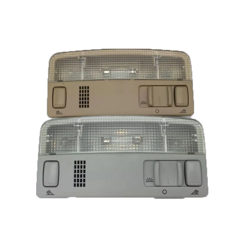 

Лампа для чтения, подходит для Passat B5 Polo Touran Golf MK4 Skoda Octavia Dome, лампа бежевого или серого цвета, 1TD 947 105 3B0 947 105 C
