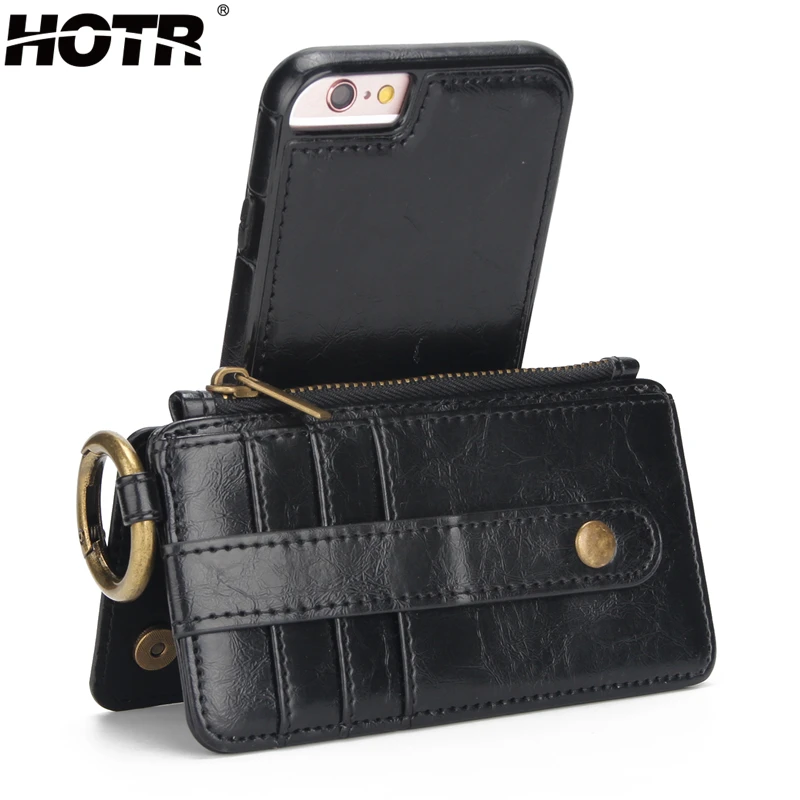 Съемный кожаный чехол HOTR для iphone 5S из искусственной кожи съемный магнитный флип