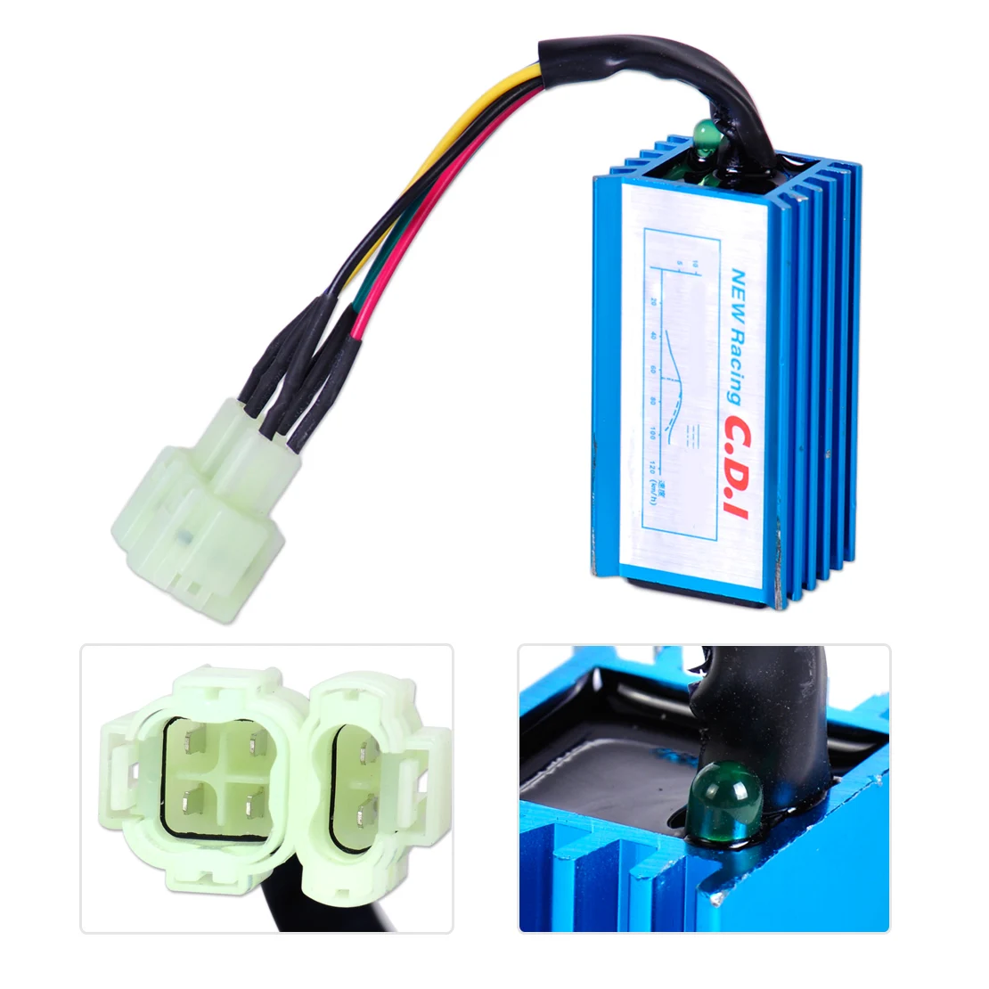 CITALL производительность гоночный CDI блок 6 Pin для GY6 50cc 150cc Скутер ATV Мопед Go Kart Мотор