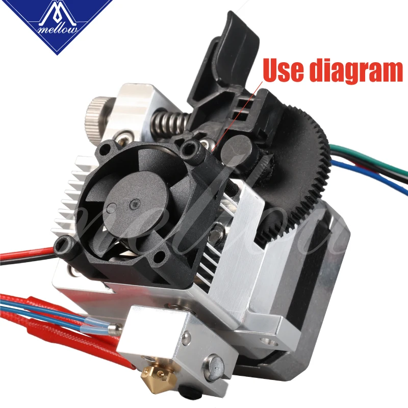 12 V/24 V V6/V5 радиатор 3010 вентилятор 30*30*10 мм 3010s DC маленький вентилятор охлаждения экструдер 2-проводной 3d принтер аксессуары части