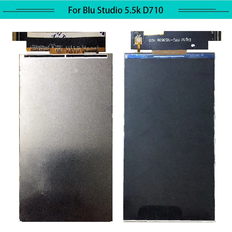 Протестировано 1 шт. для Blu Studio 5 K D710 ЖК дисплей экран стекло дигитайзер Замена