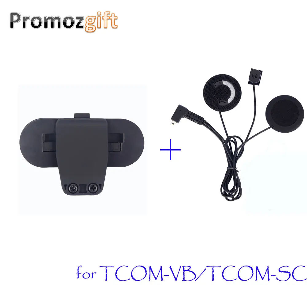 1 предмет мягкие наушники и клип аксессуар для TCOM VB / SC переговорные Шлем Bluetooth