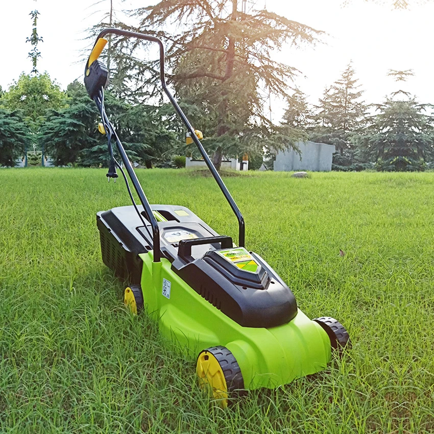 

New Arrival 1600W Home Electric Lawn Mower Touching Lawn Mowers Push-type Lawn Mower 230V-240V / 50Hz 320mm 3300r/min Hot Sale