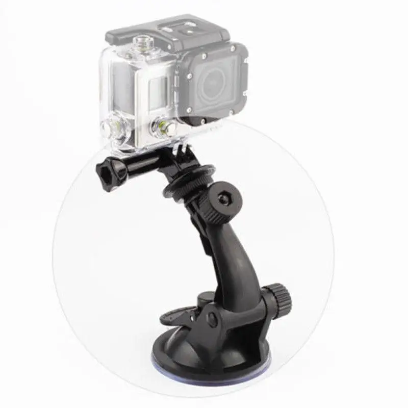 Yiwa 360 градусов поворотное крепление на присоске для GoPro Hero 5 4 3 + адаптер штатива