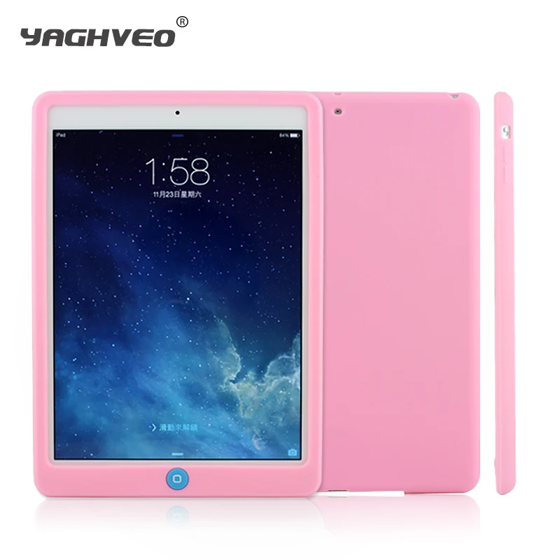 VAGHVEO силиконовый чехол для Apple iPad Mini 3 2 1 мягкая задняя крышка ударопрочный
