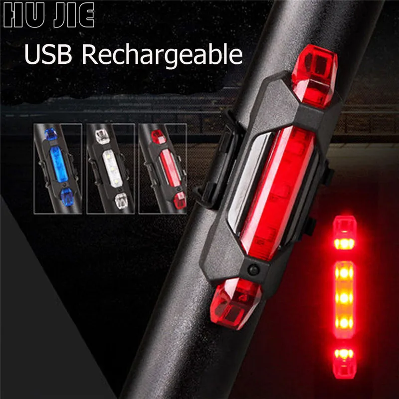 Велосипедный светодиодный задний фсветильник с зарядкой от USB 5 |