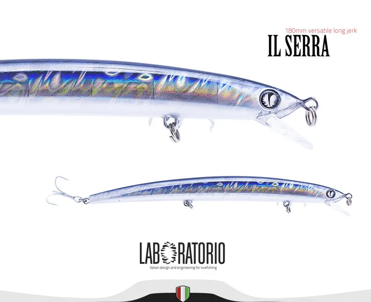 LABORATORIO IL SERRA 28g 18cm saltwater lure minnow fishing hard lure|lure shrimp|lure weightminnow |