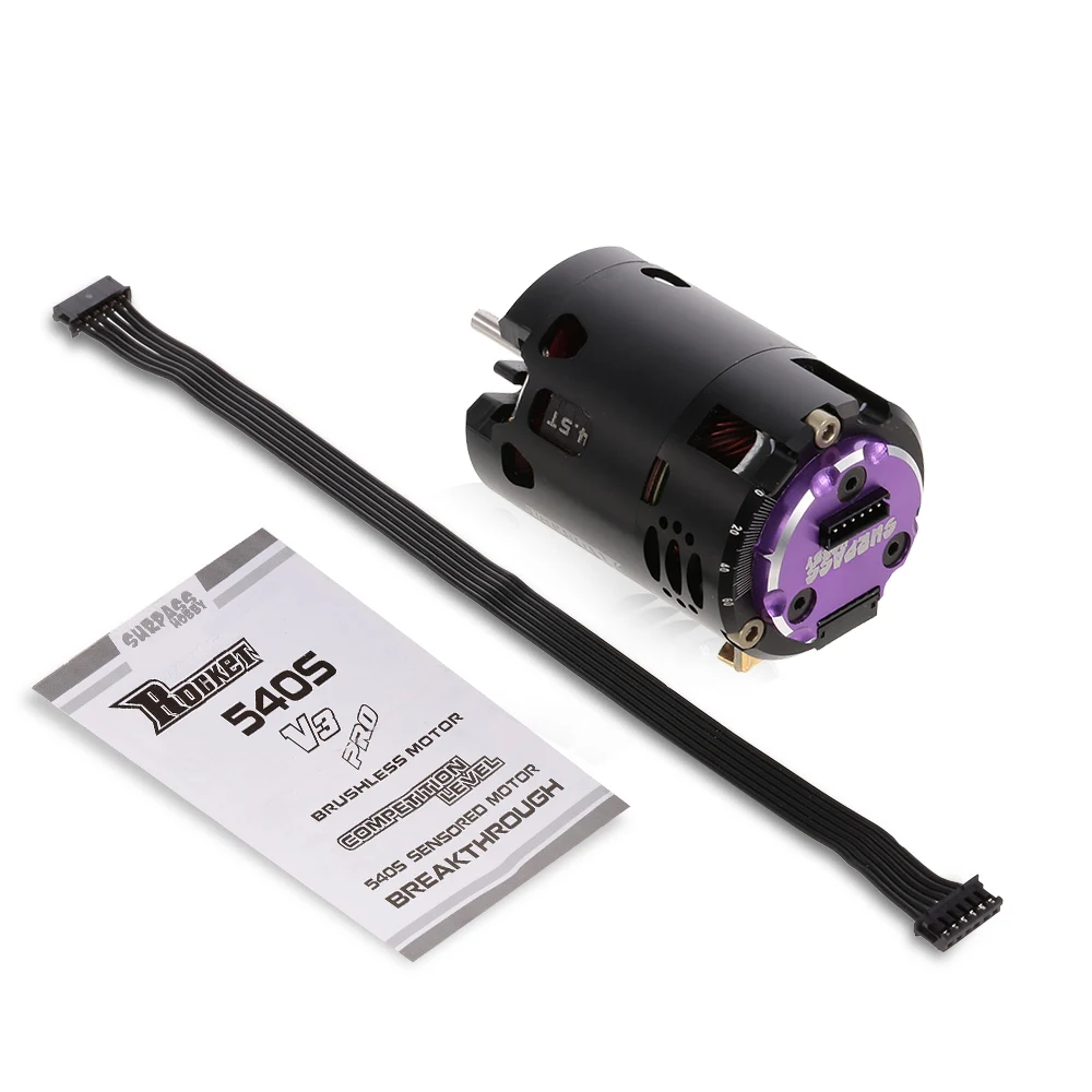 540 4 5 T V3 V2 1 2S двойной сенсорный порт бесщеточный двигатель для RC автомобиля 1/10 на